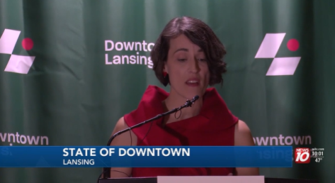 WILX State of Downtown Clip