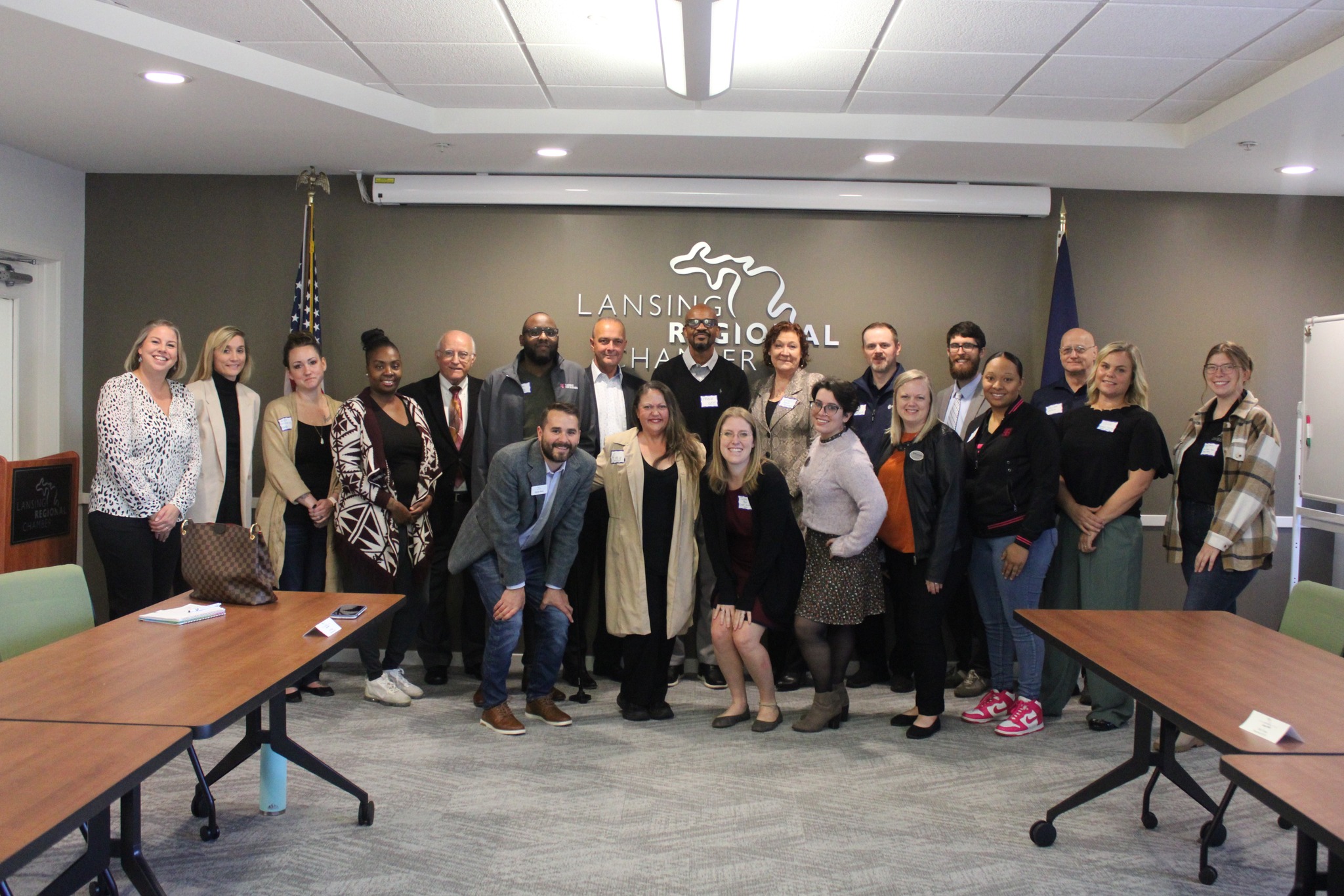 Lansing Chamber of Commerce group photo