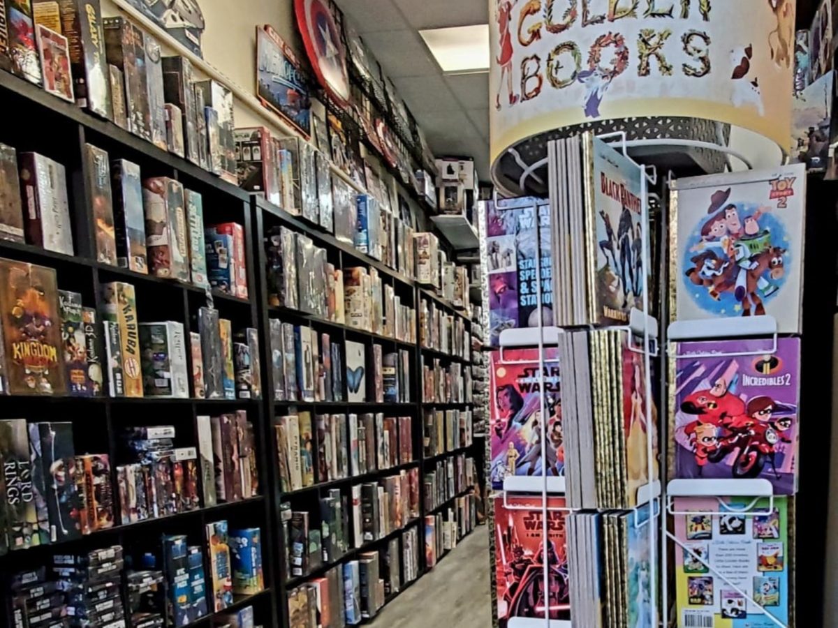 Interior of store