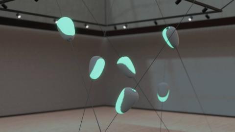  opening reception for ‘Resonant Earth’ Graphic