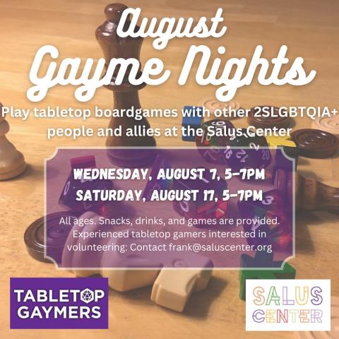 Gayme Nights Flyer