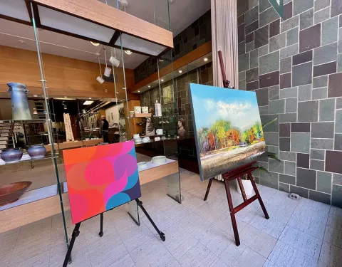 Interior of the Nelson Gallery