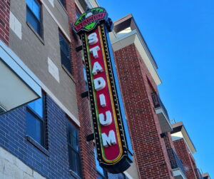 Stadium District sign