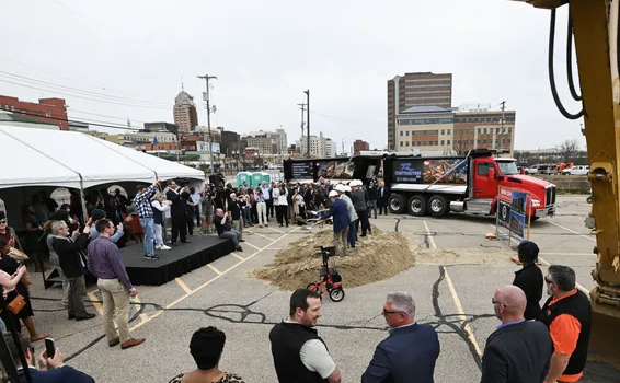 LSJ Photo of City Hall Groundbreaking