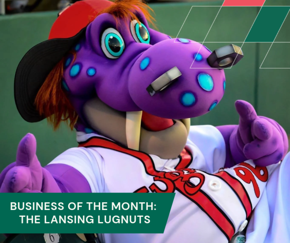 Lansing Lugnuts mascot Big Lug