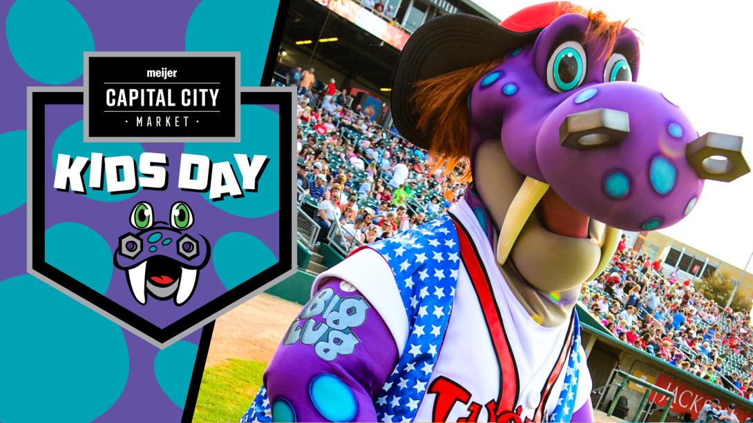 Capital City Market Kids Day at Lansing Lugnuts
