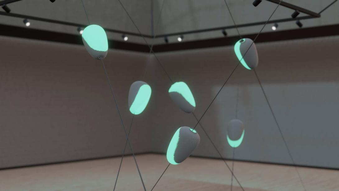  opening reception for ‘Resonant Earth’ Graphic