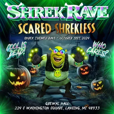 Sherk Rave flyer
